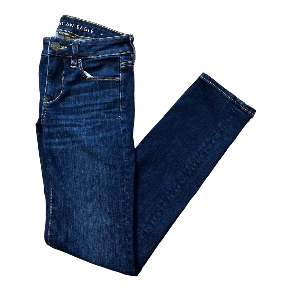 American Eagle Women’s Skinny Jeans Next Level Stretch Size 0R Casual Streetwear